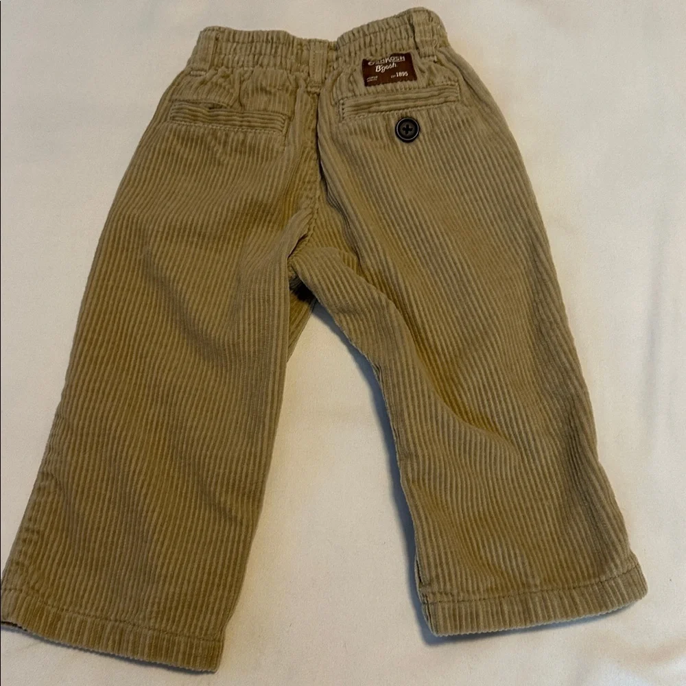 OshKosh B'gosh Kids Tan Corduroy Trousers